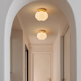 Phos - LED-Deckenlampe in Kürbisform