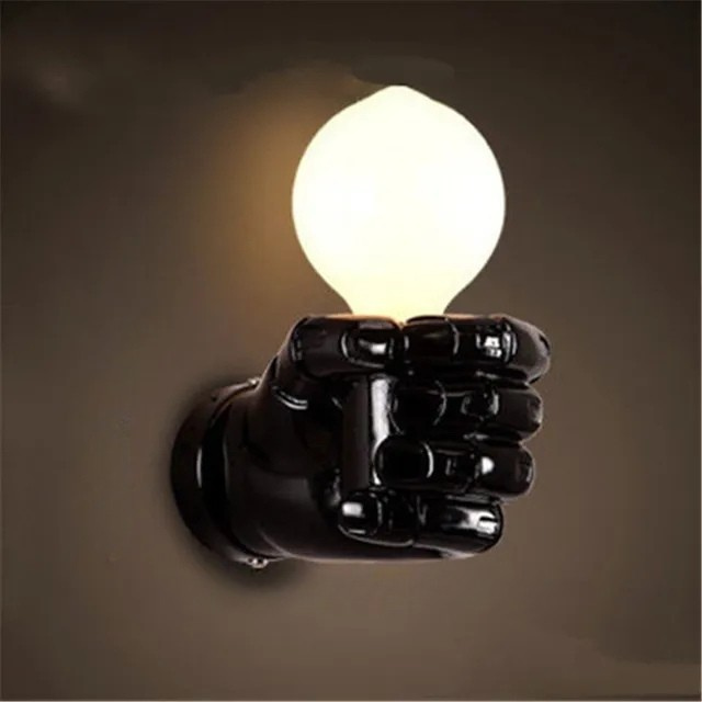 IndustrialGlow – Metall Wandleuchte