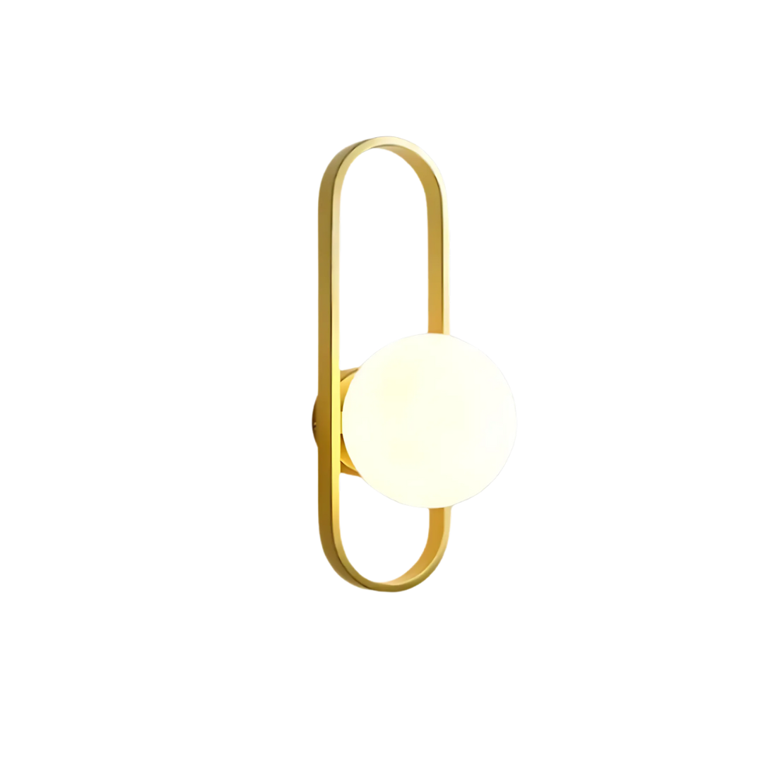 Luxuriöse Glas Wandlampe Ajax – Stilvolle Wandbeleuchtung
