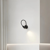 Lumio - Schwarze flexible LED-Wandlampe für den Innenbereich