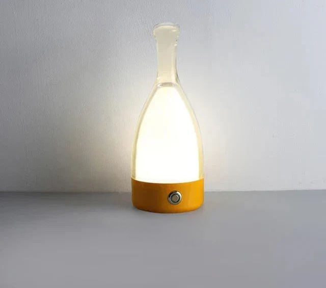 LuxeGlow - Glas Tischlampe