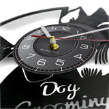 Hundesalon – Vinyl Wecker