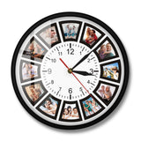 Luminoir - Fotocollage Uhr