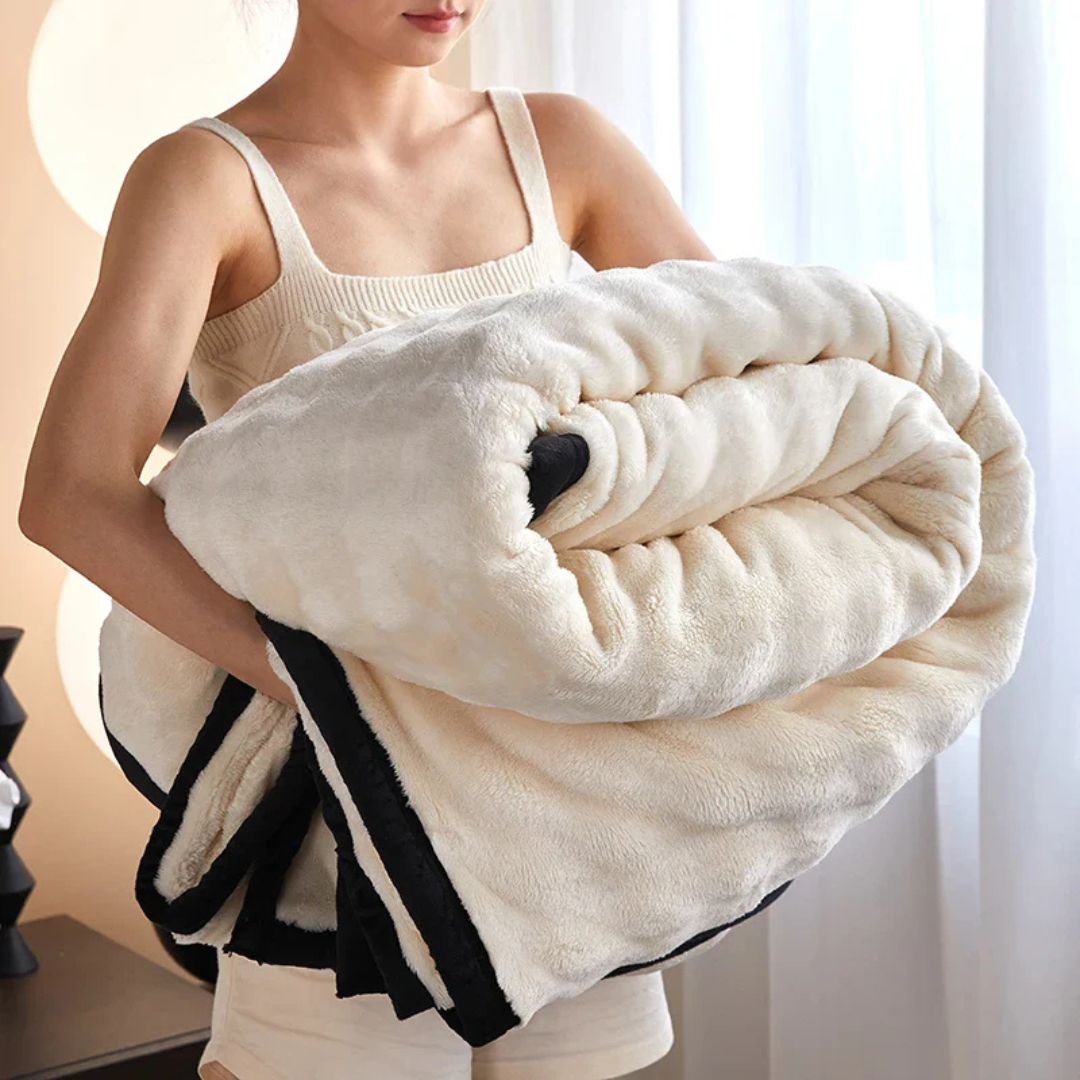 Pacis - Wendbare Fleece-Decke
