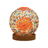 Lumiora – Boho Mosaik Tischlampe