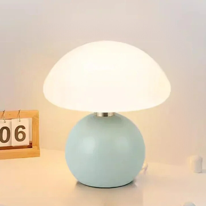 MushLuxe - Keramische Tischlampe
