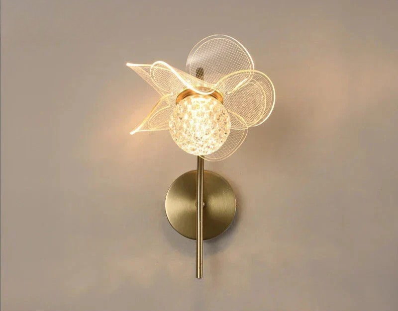 BloomGlow – LED Wandlampe