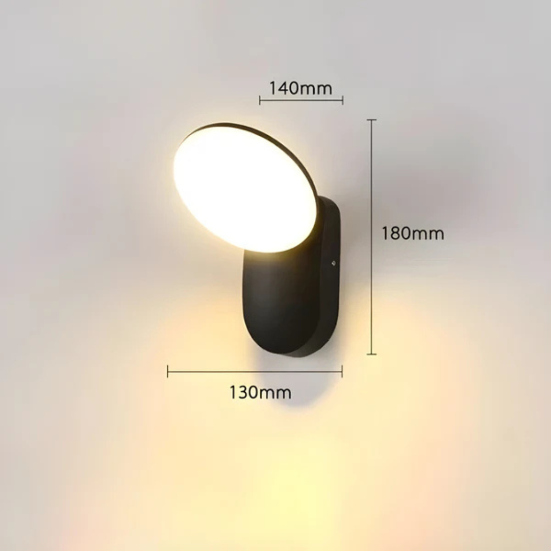 Solana - Wetterfeste LED-Außenwandleuchte mit Bewegungssensor