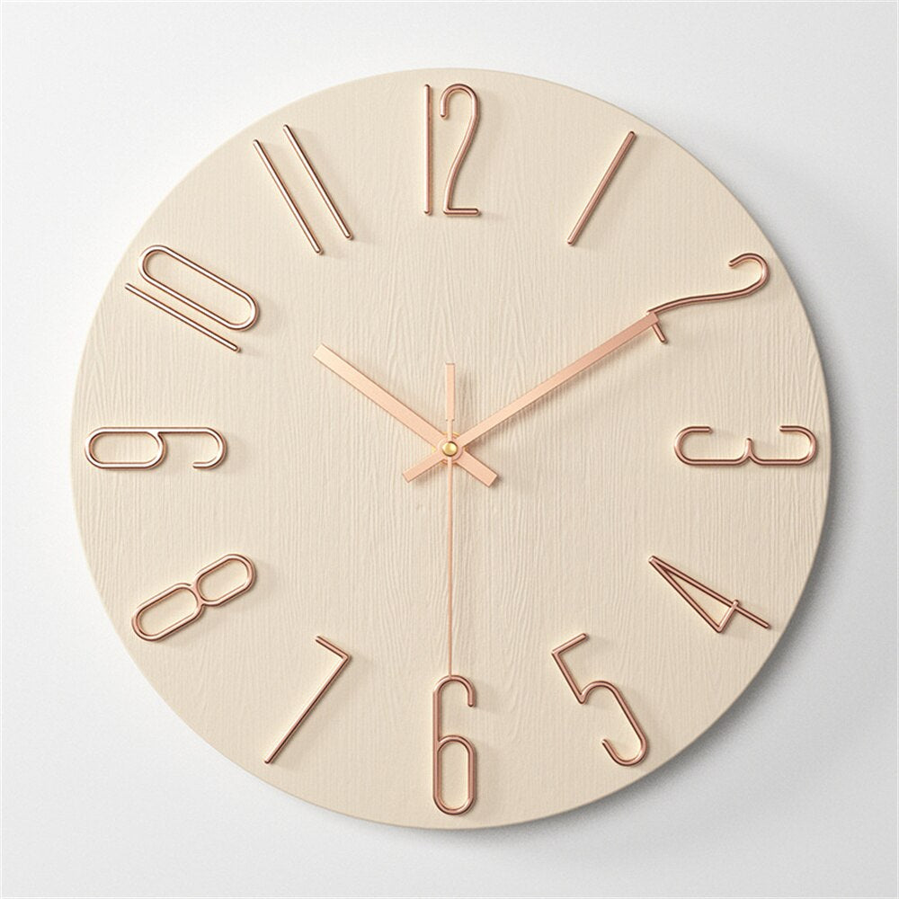Luminoir – Kunststoff Wanduhr