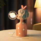 Glamora – Tischlampe im Kunststil