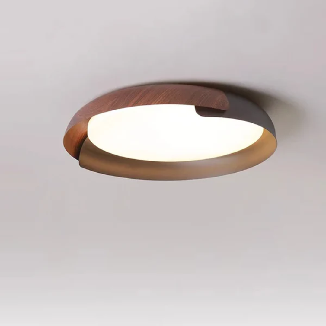 Vynor - Holz-Deckenlampe für das Schlafzimmer