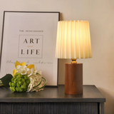 Scandi - LED Tischlampe Holz