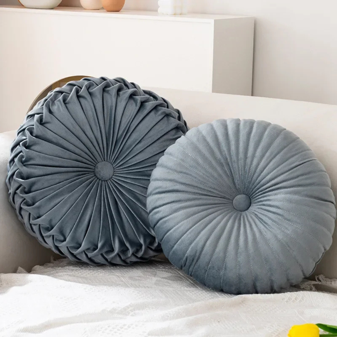 FluffyWheel – Rundes Dekokissen