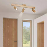 Woodsy - Verstellbare Holz-Deckenleuchte mit LED