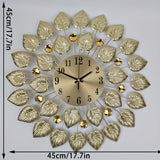 GoldTime - Stille Wanduhr
