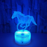 HorseGlow – 3D LED Lampe