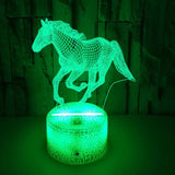 HorseGlow – 3D LED Lampe