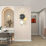 ModernHome - Gold Wanduhr