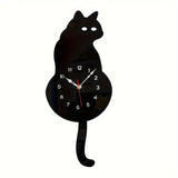 SwingTail - Katzen Wanduhr