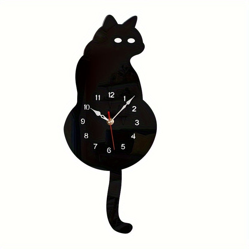 SwingTail - Katzen Wanduhr
