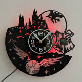 VinylTime - Stille LED Wanduhr