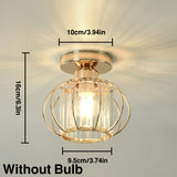 CrystalGlow – Deckenlampe Schwarz Gold