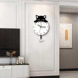 WANTIFO - Katzen Wanduhr