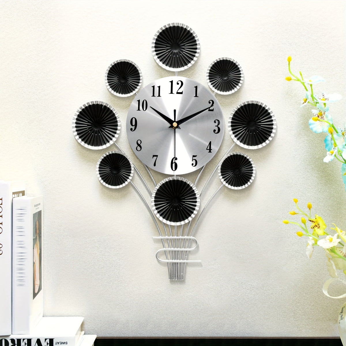 HomeStyle - Metall Wanduhr