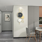 ModernHome - Gold Wanduhr