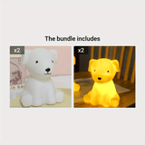 PuppyGlow - Cartoon Hund Lampe