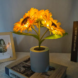FloraGlow - Blumentischlampe  Beschreibung: