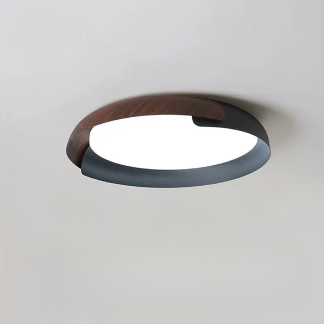 Vynor - Holz-Deckenlampe für das Schlafzimmer