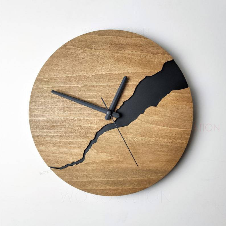 Trä LYX – Holz Wanduhr