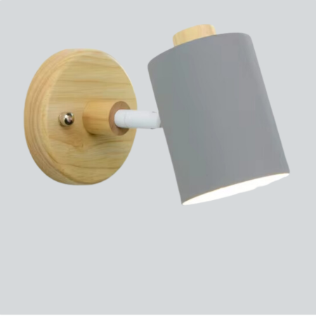 GlowWood – Wandleuchte aus Holz