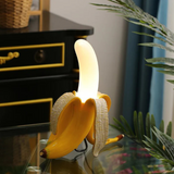 Banane – LED-Tischlampe Gold