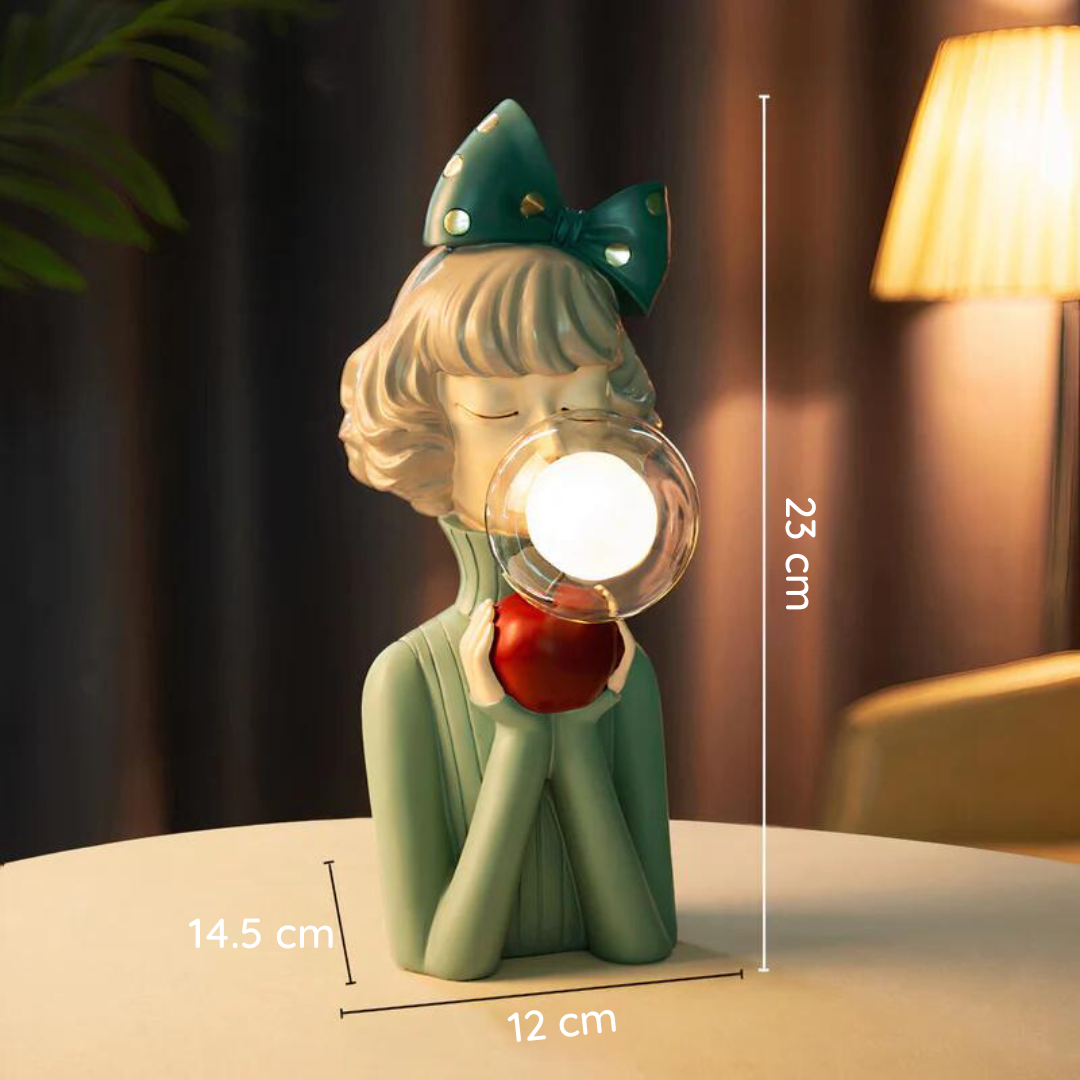 Glamora – Tischlampe im Kunststil