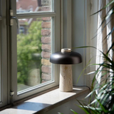 Stjärnljus – Tischlampe aus Naturstein