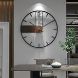 Luminoir - Walnuss Wanduhr