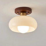 Skia - Vintage Weiße Deckenlampe