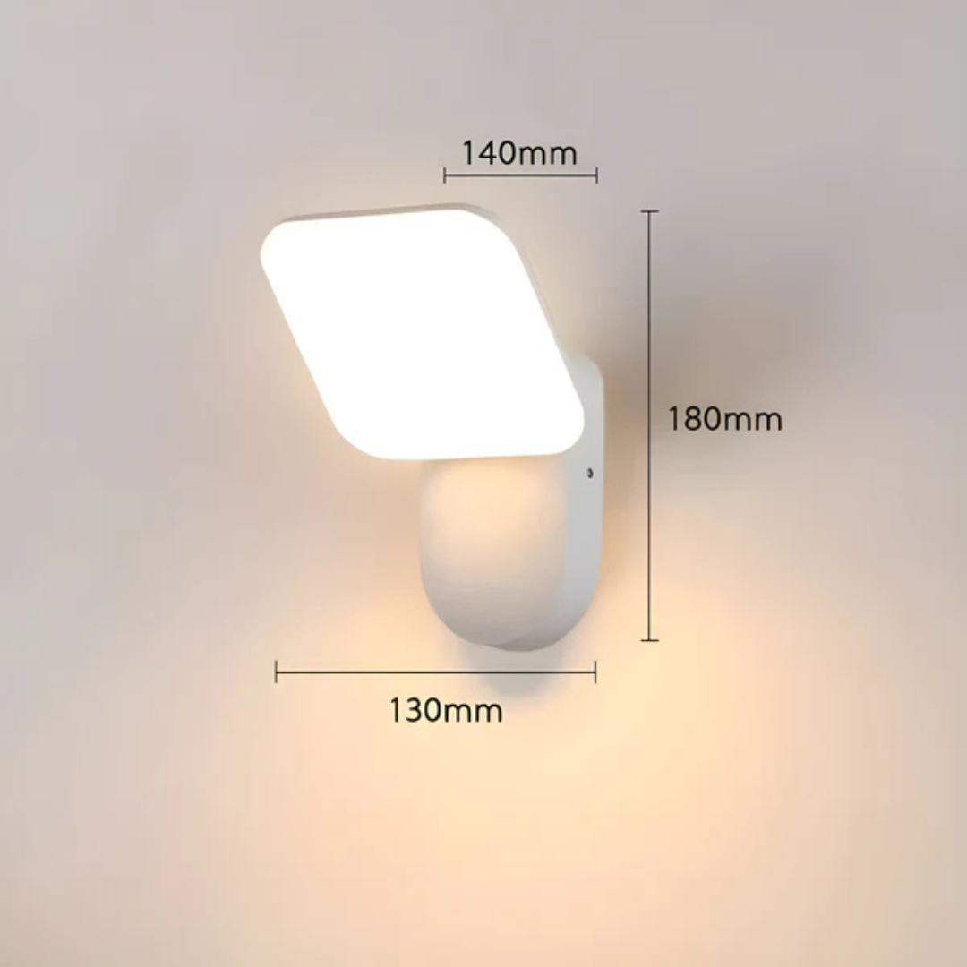 Solana - Wetterfeste LED-Außenwandleuchte mit Bewegungssensor