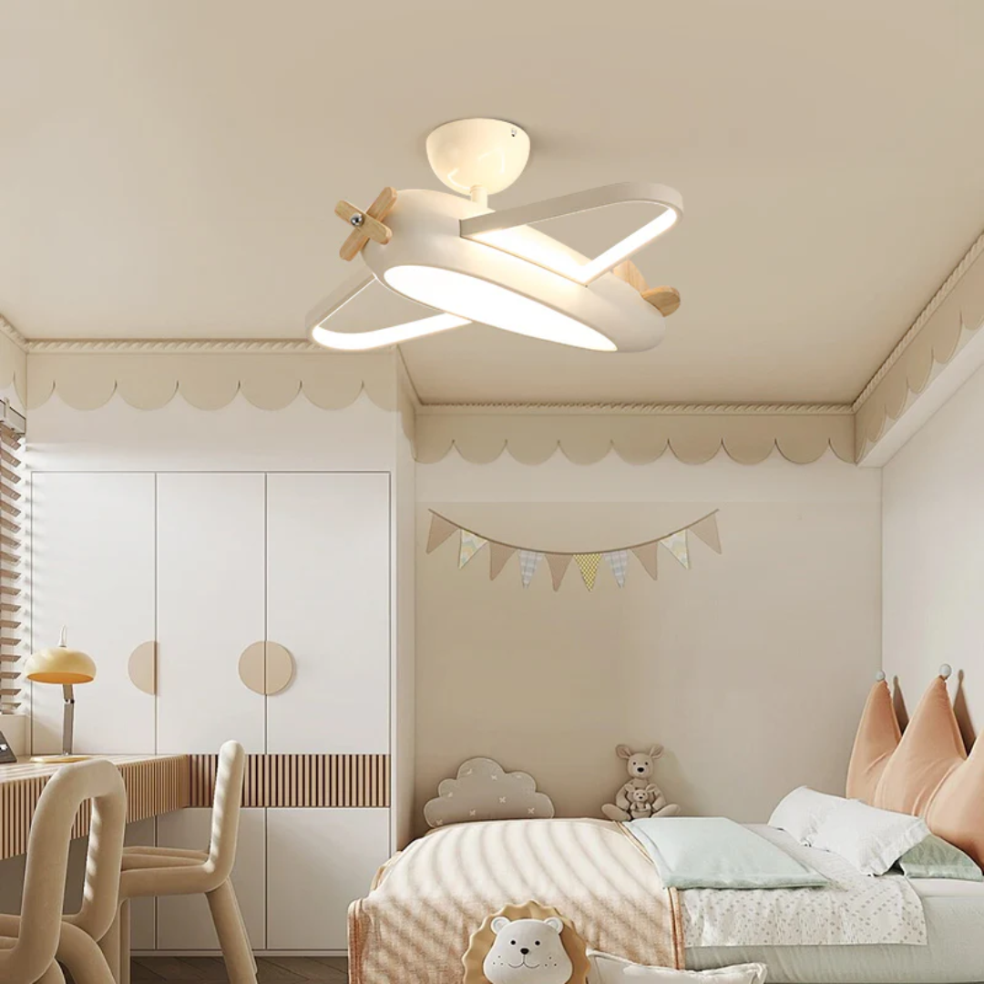Celvo - LED-Deckenlampe Flugzeugform