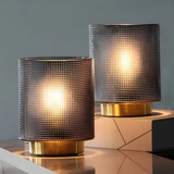 Minos – Glas LED Tischlampe