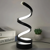 Leto – LED Tischlampe Spiralform