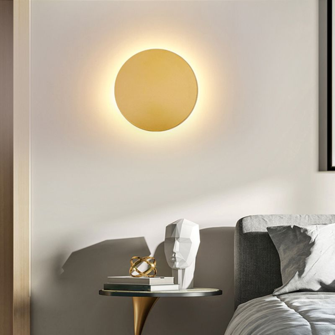 Shimm - Runde LED-Wandleuchte