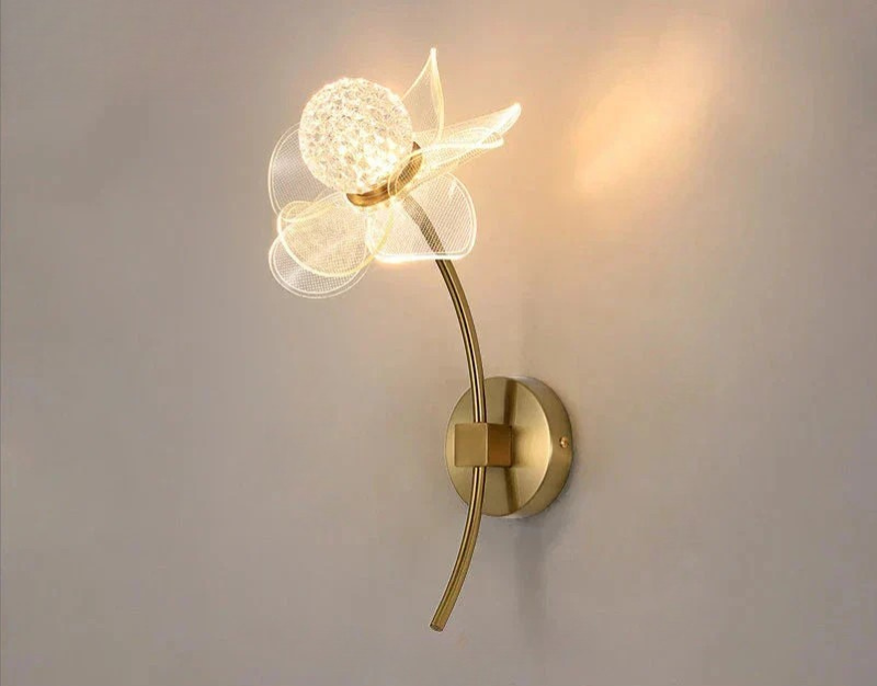 BloomGlow – LED Wandlampe