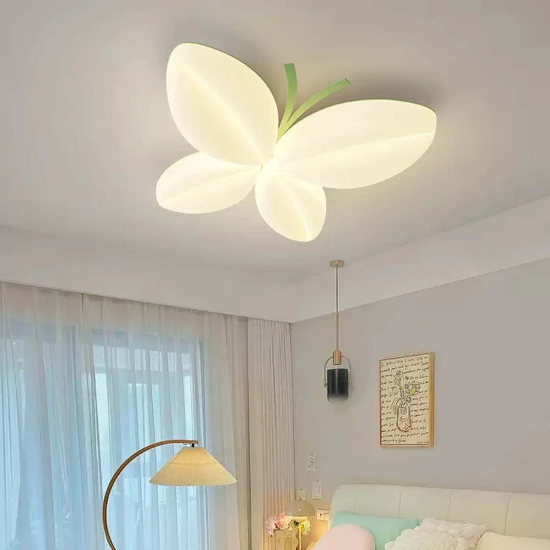 Flana - LED-Deckenlampe in Schmetterlingsform