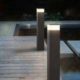 Lucid - Rechteckige LED-Wandleuchte für den Außenbereich