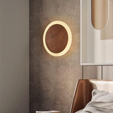 Nalo - Skandinavische Holz-Wandleuchte LED