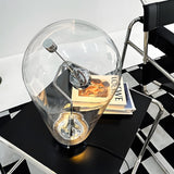 LumiGlow - Glas Tischlampe