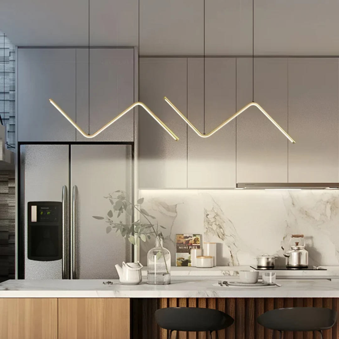Flick - LED Pendelleuchte Dreieck
